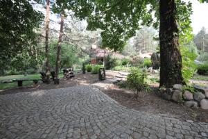 Leśny Zakątek balia kąpielowa ognisko sauna basen rowery w cenie pobytu Realizujemy Podlaski bon turystyczny