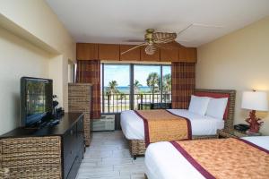 Double Room with Two Double Beds and Ocean View room in Royal Inn Beach Hutchinson Island