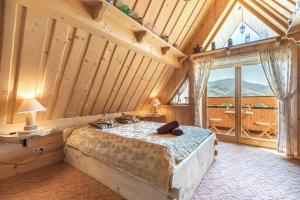 Domek w Roztokach z widokiem na Tatry z sauną