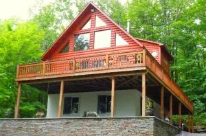 The Catskill Cabin - Round Top