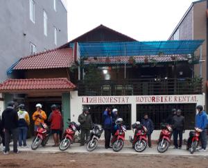 Linh Homestay motorbikes