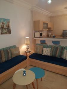 Lappartement bleu de la Marsa