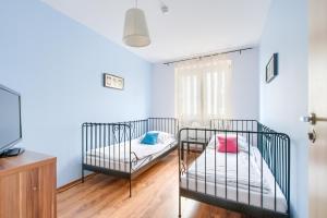 Standard Twin Room room in Hostel Stara Praga Południe na Wiatracznej