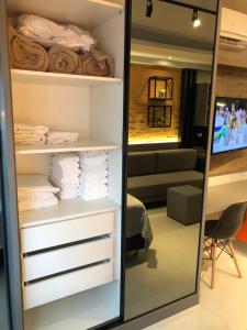 Estudio completo no coração do Batel