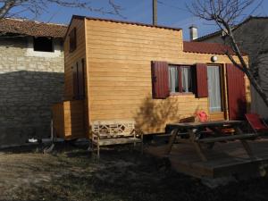 Campings Provence Roulottes : photos des chambres