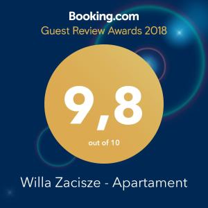 Willa Zacisze - Apartament dwupoziomowy