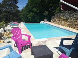 Maisons de vacances Gite Les Combes Montignac Lascaux : photos des chambres