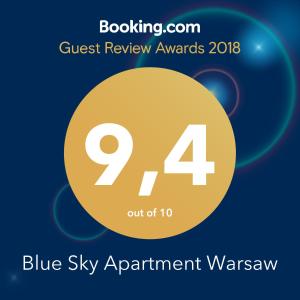 Blue Sky Apartment Warsaw