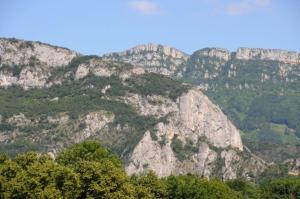 B&B / Chambres d'hotes La Ferme de Chaleyre : Chambre Double ou Lits Jumeaux - Vue sur Montagnes