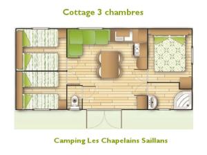 Campings Les Chapelains : Mobile Home