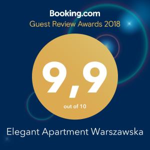 Family & Business Elegant Apartments ul Warszawska - 2 Bedroom, Balcony, Parking