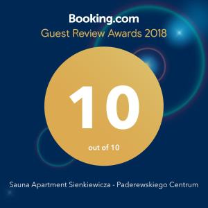 Family Business Sauna Apartments Sienkiewicza Paderewskiego Centrum No2 z Parkingiem