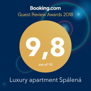 Luxury apartment Spálená