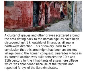 Country traditional house in Corfu village, Greece