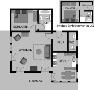 Two-Bedroom Apartment room in Alpenhaus Oberstdorf