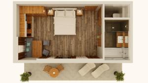 Deluxe Studio with Balcony room in Mountain Resort M&M