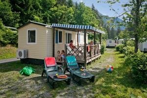 Bungalov Albatross Mobile Homes on Schluga Seecamping Hermagor Rakousko