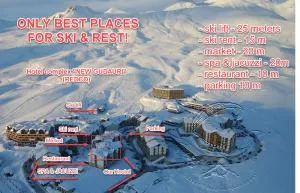Hostel near ski lift - Gudauri