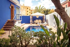 The Blue House in Maspalomas