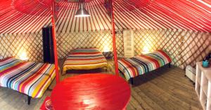 Tentes de luxe Yourtes Mongoles Gavarnie : photos des chambres