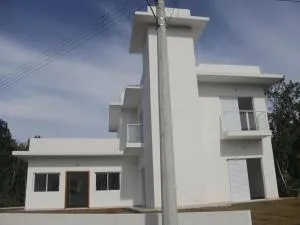 Bertioga, Praia Guaratuba, Costa do Sol - Ampla casa, nova, 4 suítes c/piscina - Bertioga