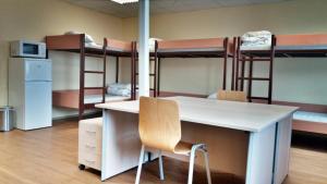 Bed in 10-Bed Mixed Dormitory Room with Shared Bathroom room in Famulus Kollégium