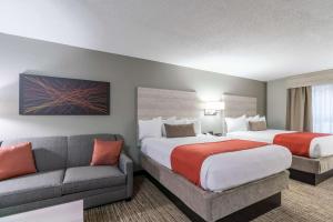 Queen Room with Two Queen Beds and Sofa Bed room in Best Western Plus Lake City