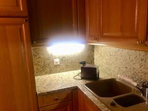 Crans center and close to the ski lifts