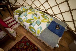 Ceridwen Glamping, double decker bus and Yurts