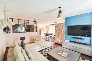 Appartements T4 8 personnes de grand standing classe 4 etoiles en plein centre de Saint Lary Soulan : photos des chambres