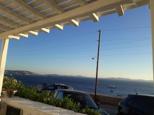Mykonos Beachfront House with Sunset & Delos View
