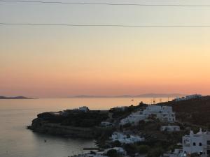 Mykonos Beachfront House with Sunset & Delos View