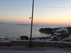 Mykonos Beachfront House with Sunset & Delos View