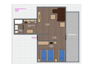Apartment with Terrace room in Guest House SokoDream