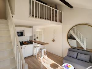 Appartements Nestor&Jeeves - DUPLEX MIROIR - Hyper center - Shopping area - Top floor : photos des chambres