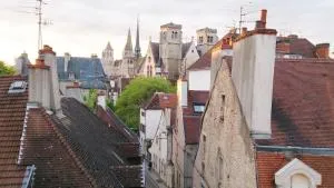 Apartment Bonnard - best view in Dijon 90 sqm airconditioned apart - 第戎