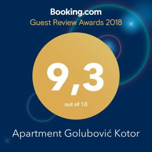 Apartment Golubović Kotor