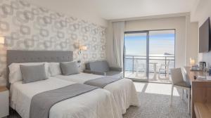 Twin Room with Sea View and Terrace room in Hotel RH Corona del Mar 4* Sup