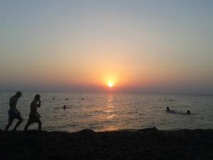 Siviri, the beautiful sunset Halkidiki Greece