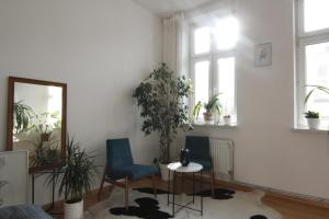 Apartament na modrzejowskiej pełen sztuki i zieleni