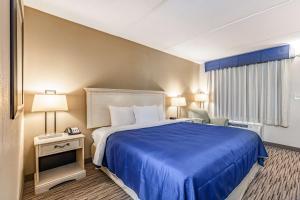 King Room with Roll-In Shower - Disability Access room in SureStay Hotel by Best Western Tupelo North