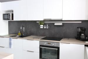 Suite Apartment City Borealis near center, Free Onsite Parking, WiFi