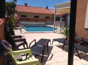 Bord de mer villa 8pers piscine au sel chauffée