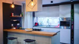 Hexagonal Design Apartment