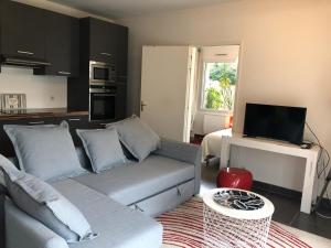 Superbe Deux pièces Vue Mer avec jardin