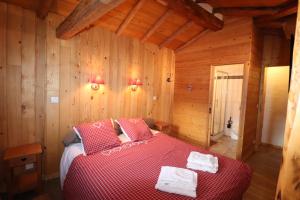 Chalets CHALET de charme 13 personnes avec Sauna SKI O PIEDS : photos des chambres