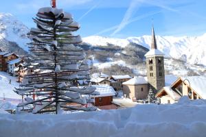 Appartements Appartement cosy pour 4 personnes en chalet de pierres : photos des chambres