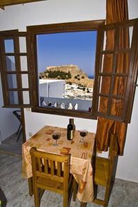 Lindos Panorama Rhodes Greece
