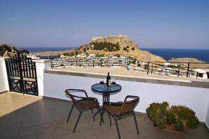 Lindos Panorama Rhodes Greece