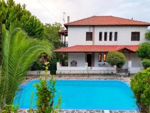 Ancient Olympia Luxury Pool Villa Palace 4Bedroom - Anemokhórion